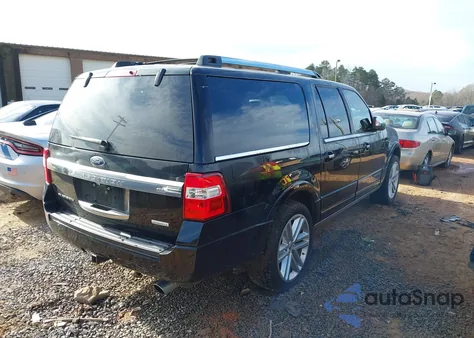 2017 Ford Expedition El Platinum из США, поврежденный, VIN 1FMJK1MT3HEA33979